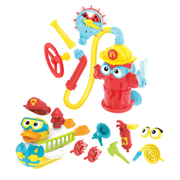 Toddler Firefighter Tub Time Duo