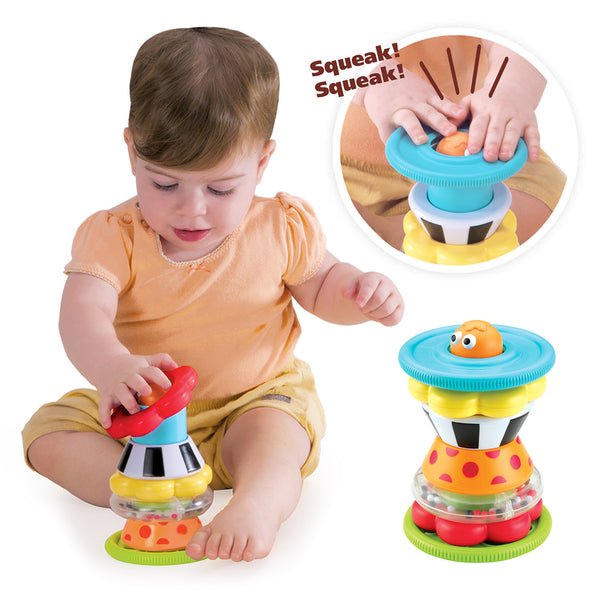 Promotes Baby s Crawling and Walking Yookidoo Snail Toy