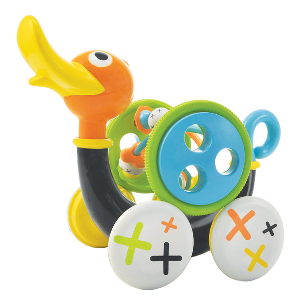 Duck pull toy that quacks hotsell