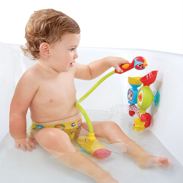 Bath Toy Storage - 2 Piece Baby Bathtub Toy Holder with Removable Base for  Draining - Drying Kids Bucket Caddy Bathroom Shower Toy Organizer for Baby