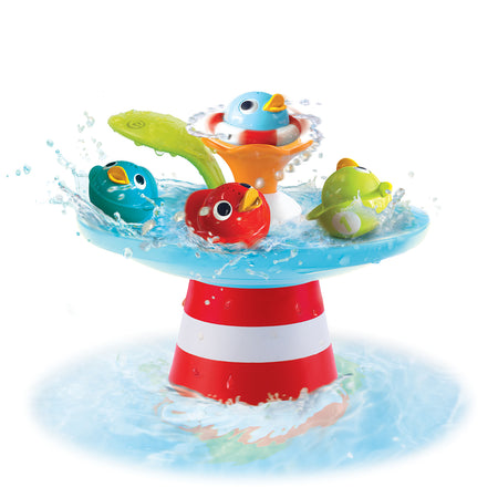 Baby Products Online - Toddler Bath Toy Set - Interactive Baby Shower Toys,  Bath Time for Kids with Yellow Duck Slide Bath Toys, Floating Splash Toys,  & - Kideno