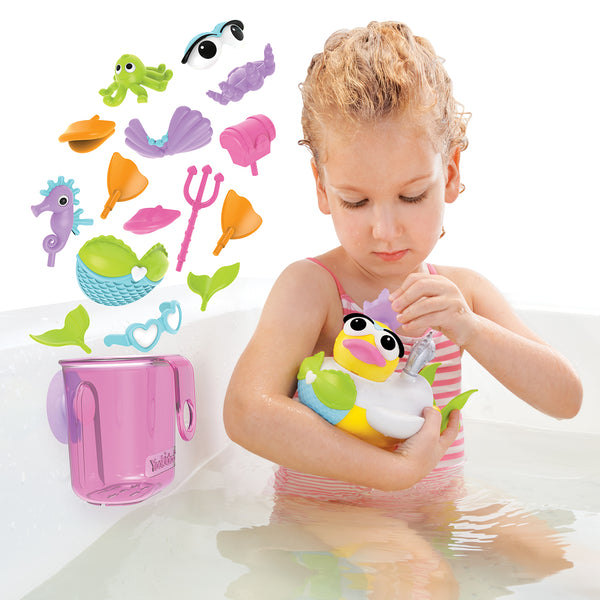Yookidoo Jet Duck Mermaid Bath Toy Water Shooter Fun for Kids 2