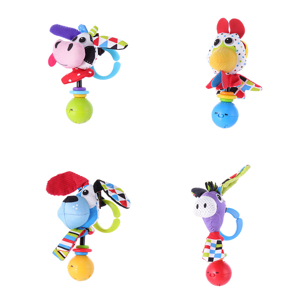 Me Too Rattle Yookidoo Cow 'Shake Me' Rattle|Motion-Activated Fun and Music for Baby