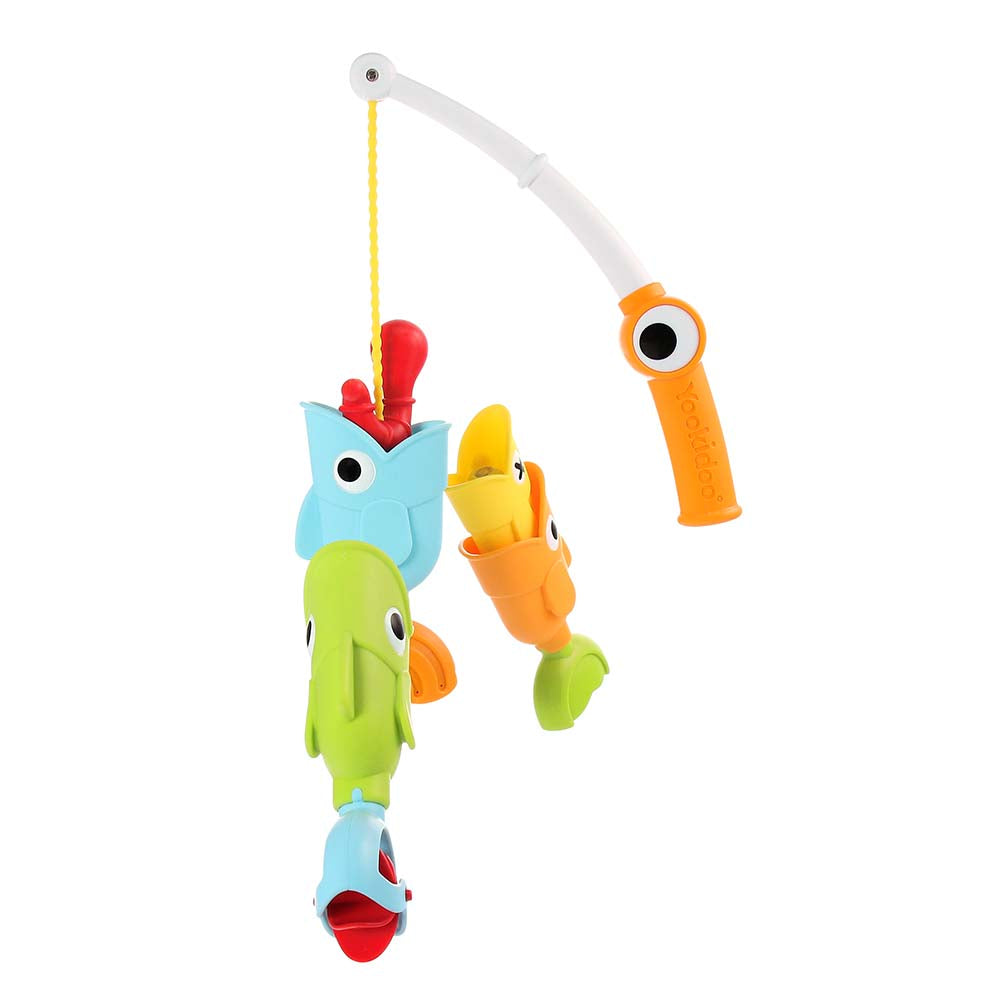 Yookidoo Toddler Baby Bath Magnetic Fishing Game Toy With Water Effect